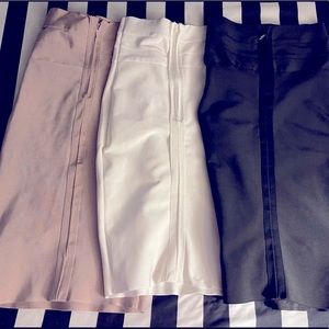 Wow couture high waisted bandage skirts